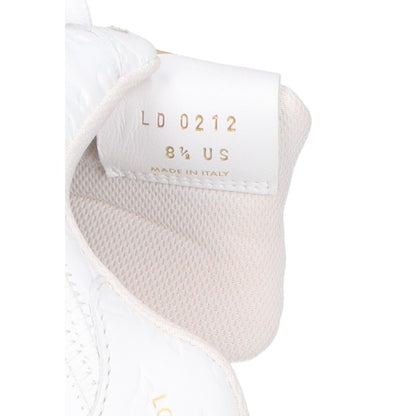 Louis Vuitton Nike by Virgil Abloh White Air Force 1 Low Sneakers — view 7
