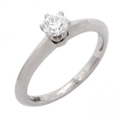 Tiffany & Co Ring Solitaire Platinum Diamond