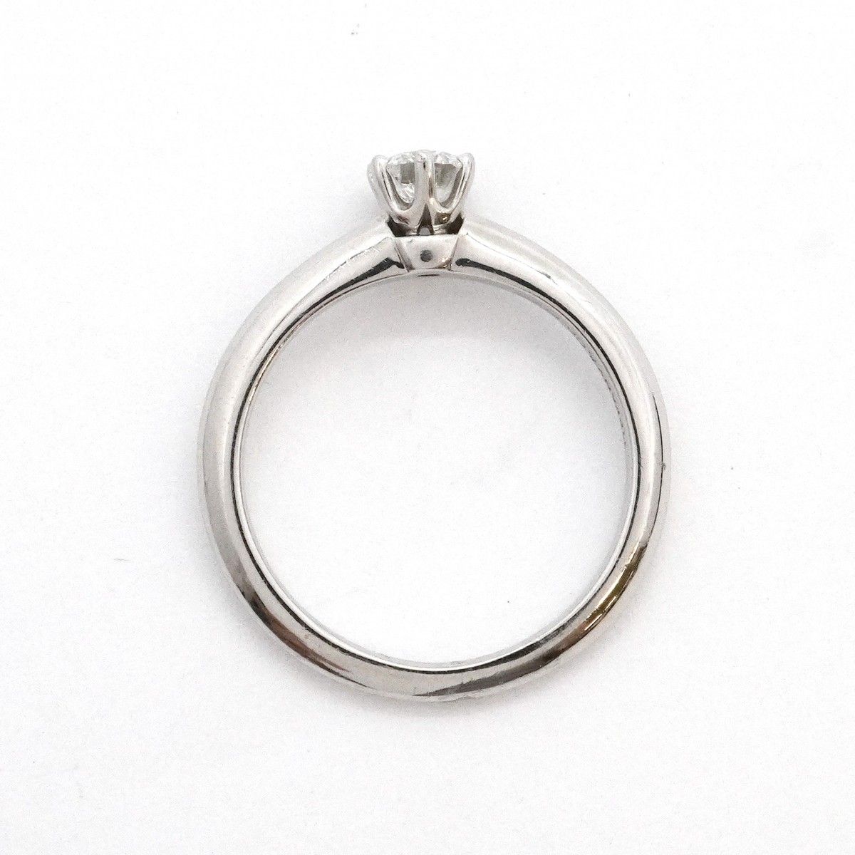 Tiffany & Co Ring Solitaire Platinum Diamond — view 3
