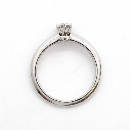 Tiffany & Co Ring Solitaire Platinum Diamond — view 3