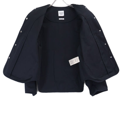 Hermes Series Button Quilted Collarless Jacket 34 — view 4