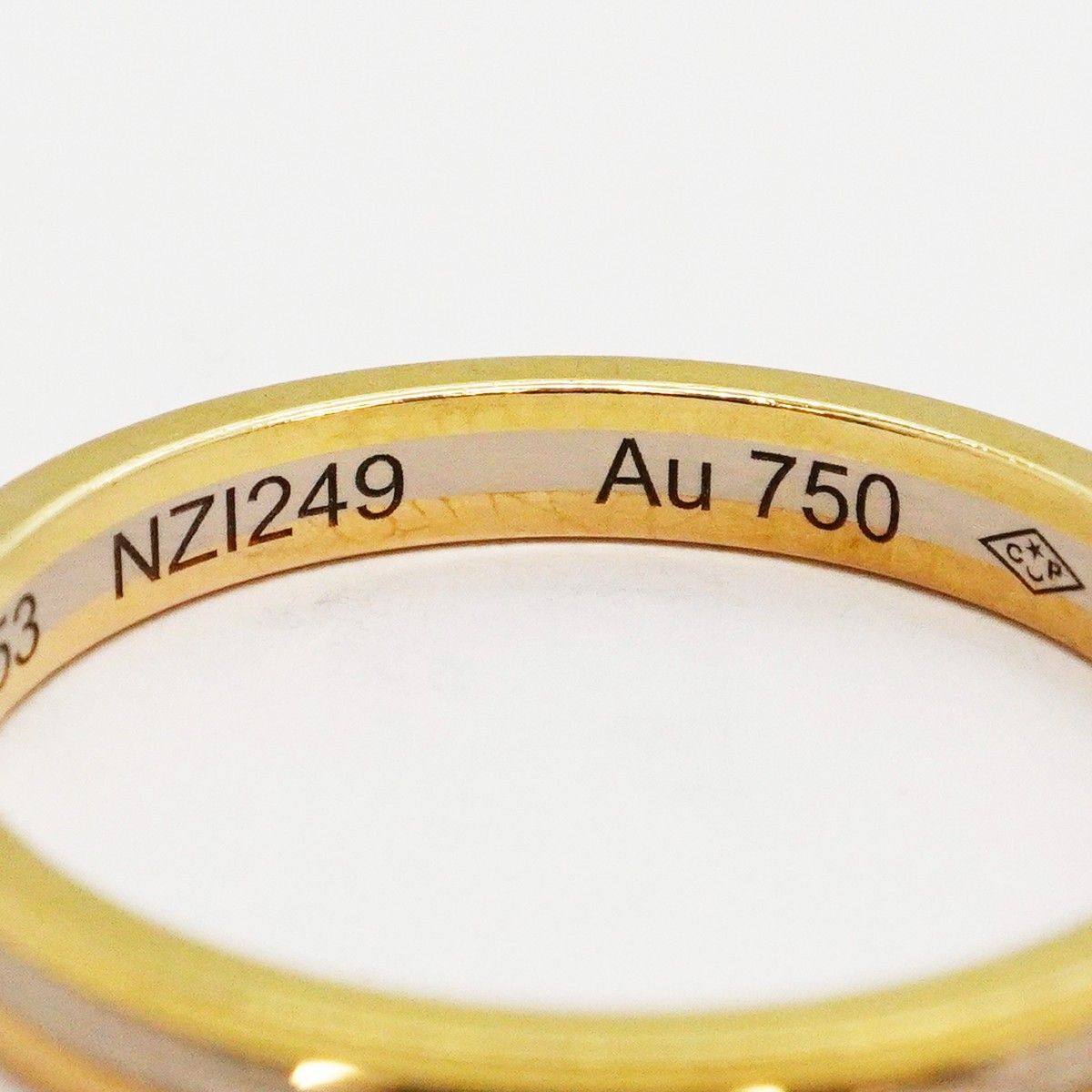 Cartier Ring Vendome 18k Yellow Gold 18k White Pink — view 5