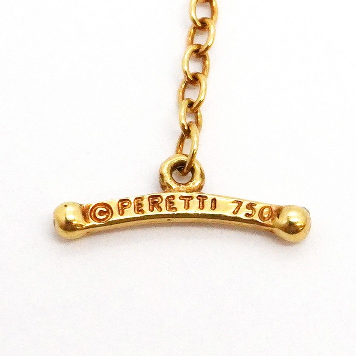 Tiffany & Co Bracelet by the Yard Station 18k Yellow Gold Pearl — view 6