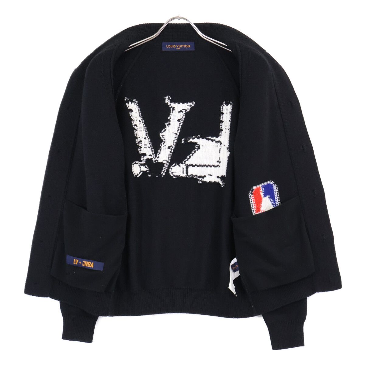 Louis Vuitton Zno Giant Monogram Logo Cardigan XS — view 4
