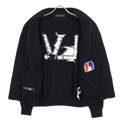 Louis Vuitton Zno Giant Monogram Logo Cardigan XS — view 4