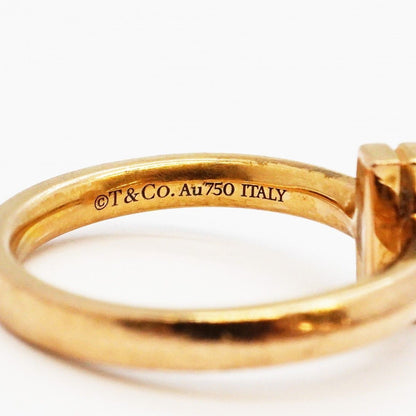 Tiffany & Co Ring T One 18k Pink Gold Diamond — view 4