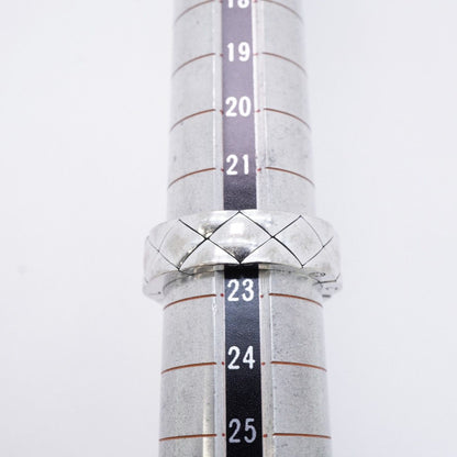 Chanel Ring Quilted 18k White Gold — view 9