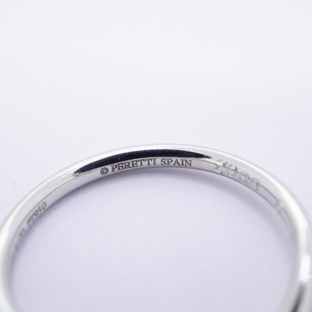 Tiffany & Co Ring T Cube Band Platinum — view 5