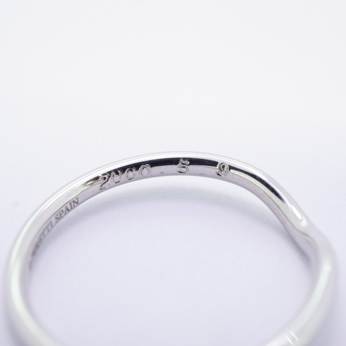 Tiffany & Co Ring T Cube Band Platinum — view 6
