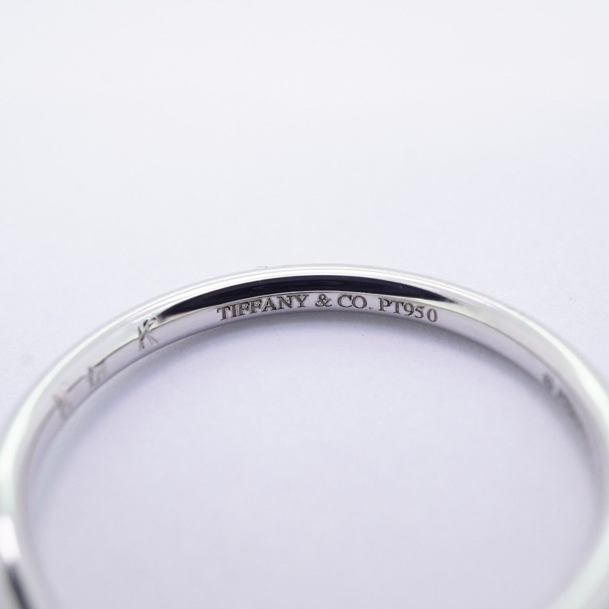 Tiffany & Co Ring T Cube Band Platinum — view 4