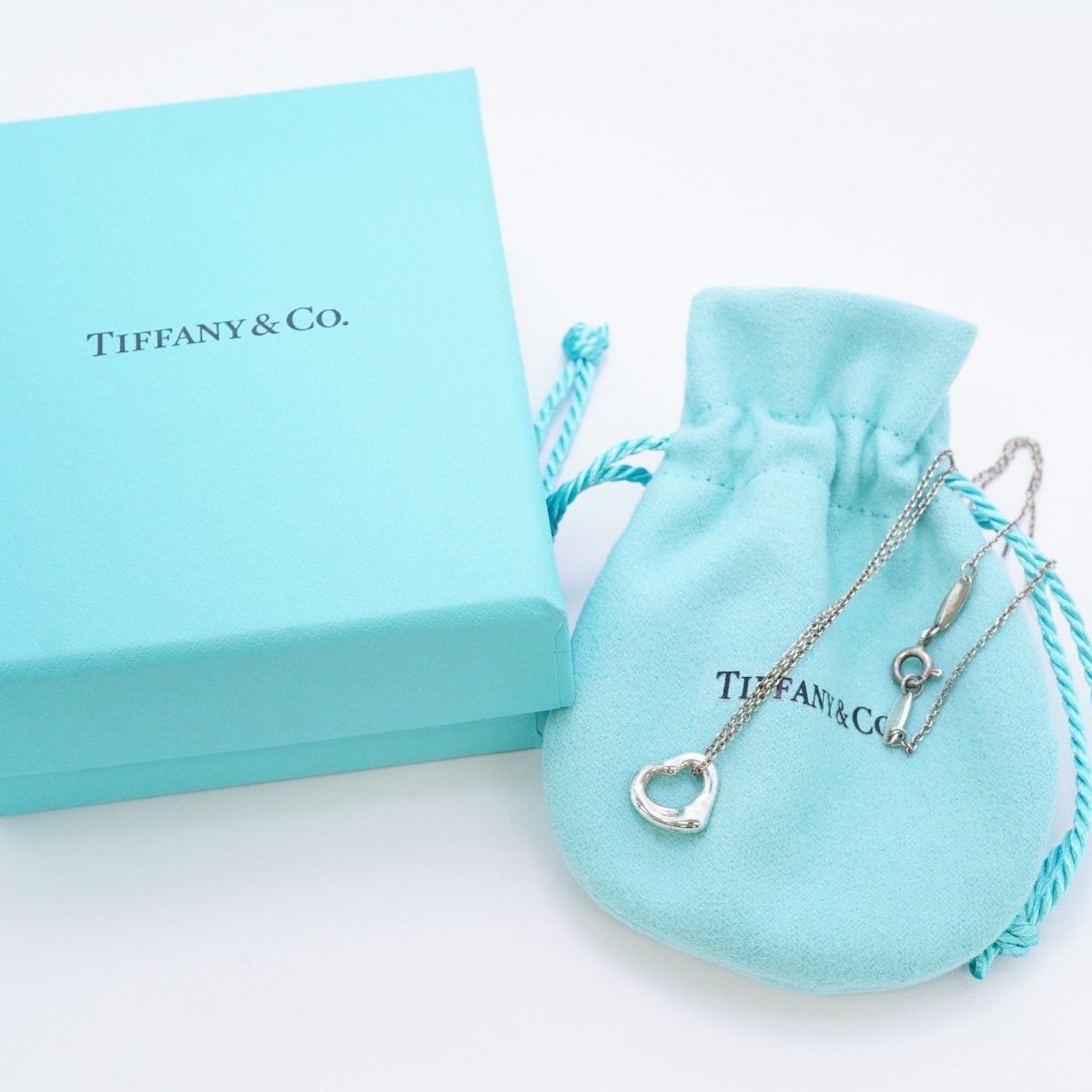 Tiffany & Co Necklace Open Silver — view 9