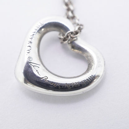 Tiffany & Co Necklace Open Silver — view 7