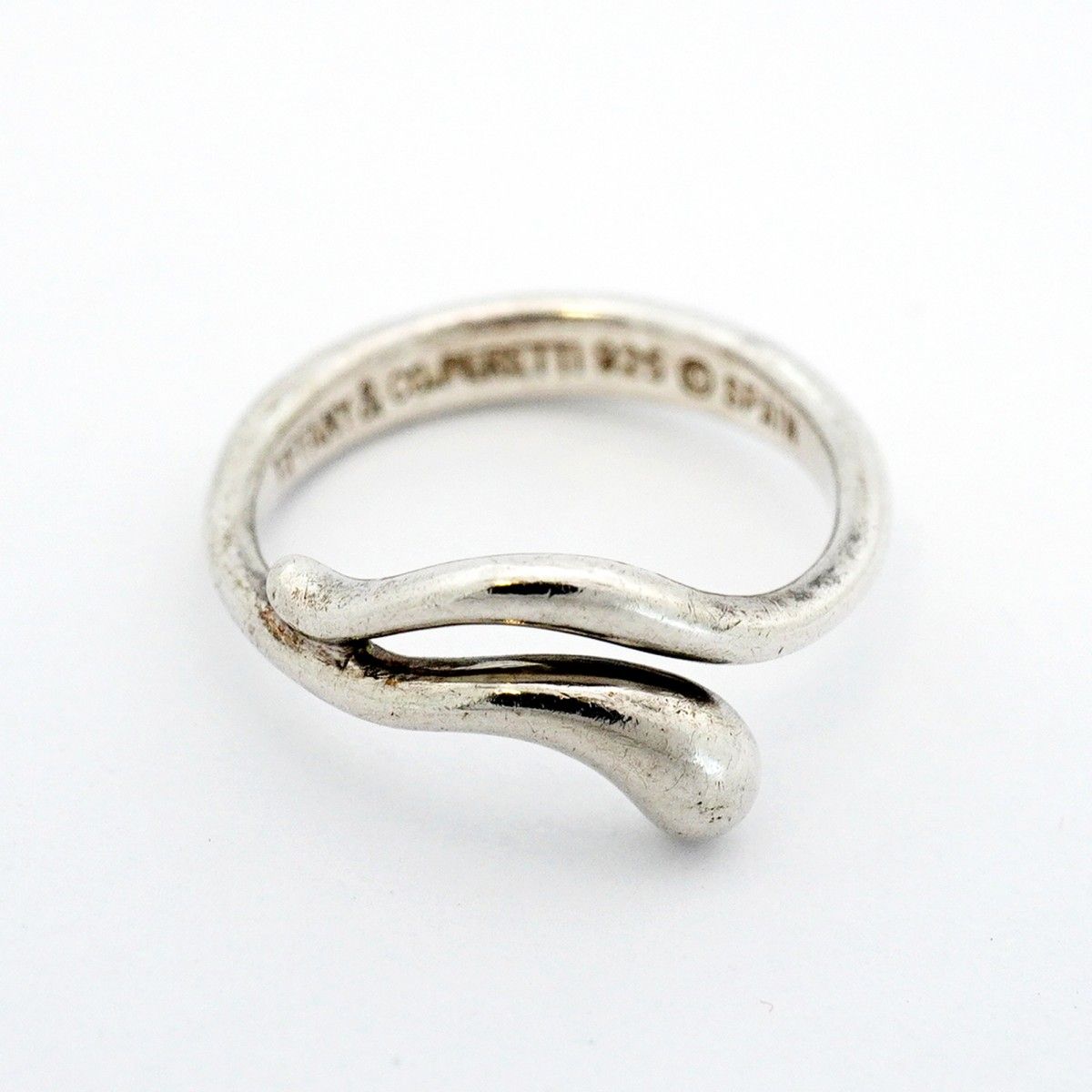 Tiffany & Co Ring Teardrop 925 Sterling Silver — view 3