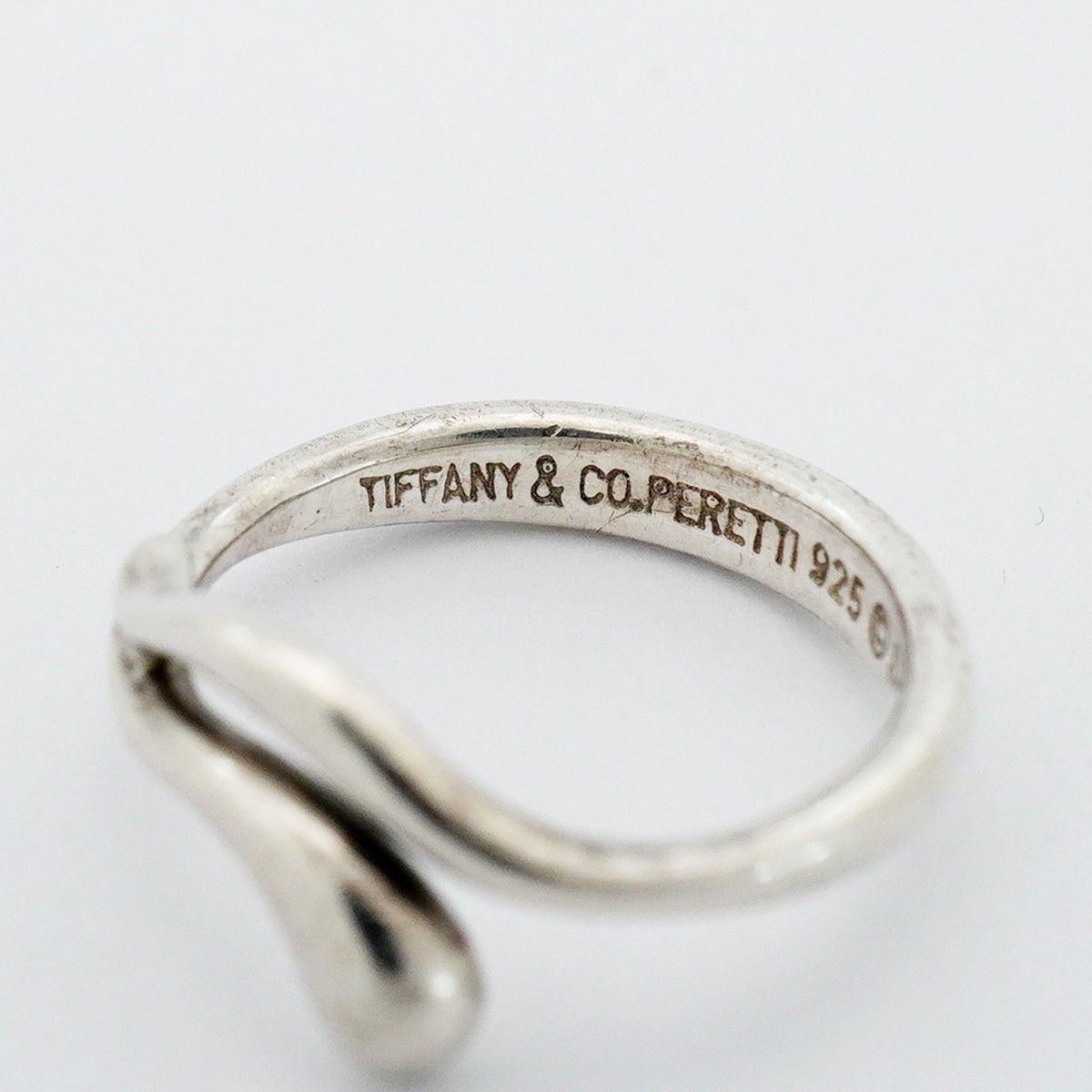 Tiffany & Co Ring Teardrop 925 Sterling Silver — view 4