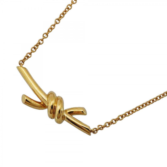 Tiffany & Co Necklace Knot Small 18k Yellow Gold