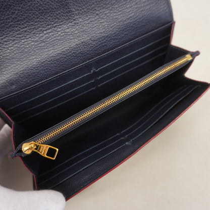 Louis Vuitton Wallet Monogram Empreinte Portefeuille Sarah Marine — view 4