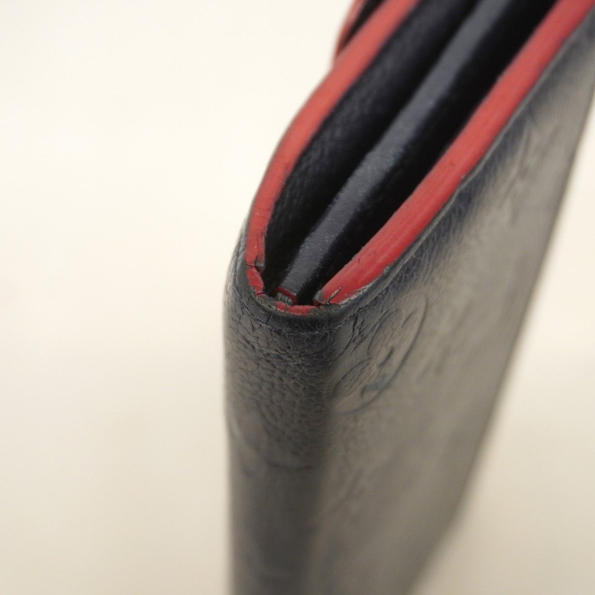 Louis Vuitton Wallet Monogram Empreinte Portefeuille Sarah Marine — view 6