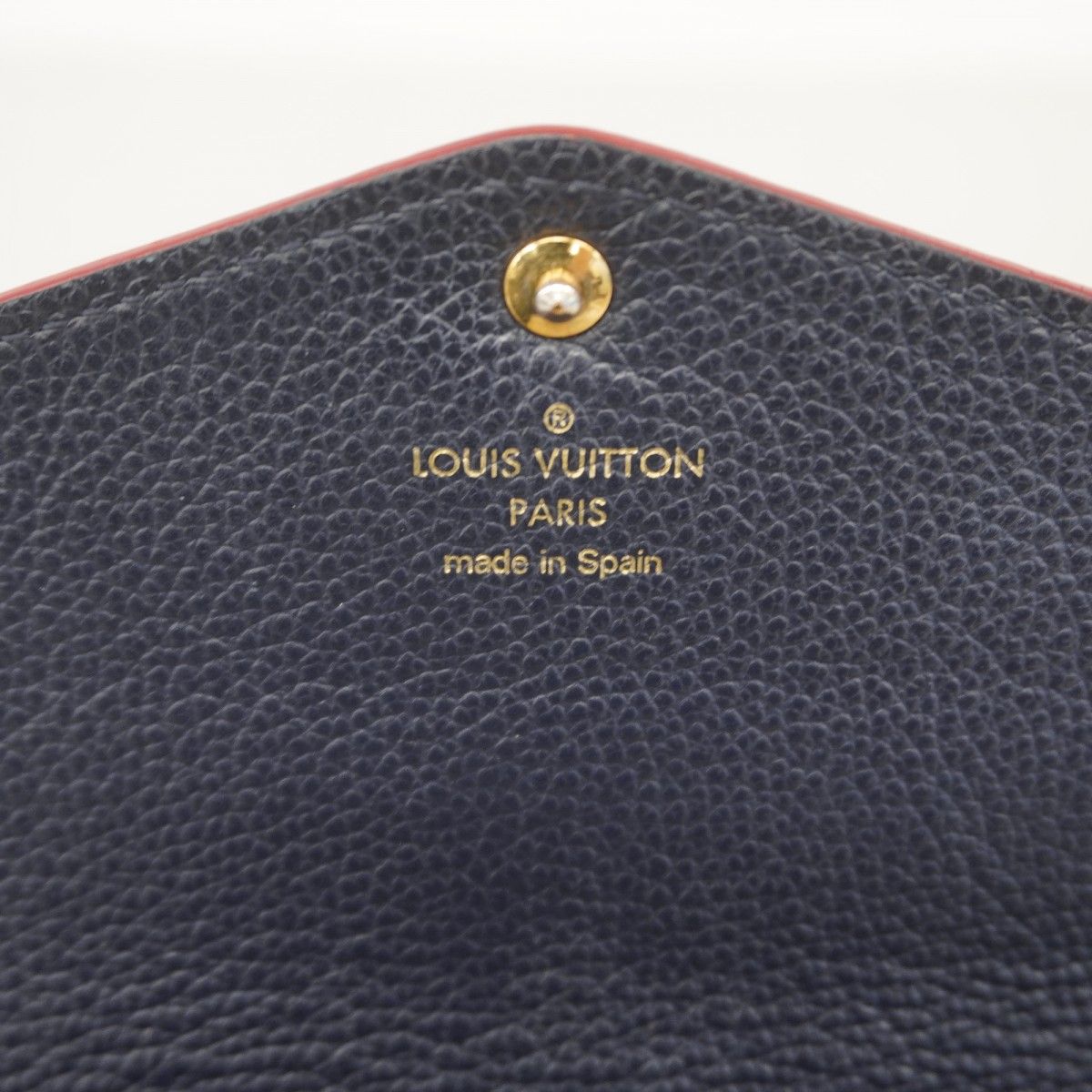 Louis Vuitton Wallet Monogram Empreinte Portefeuille Sarah Marine — view 5