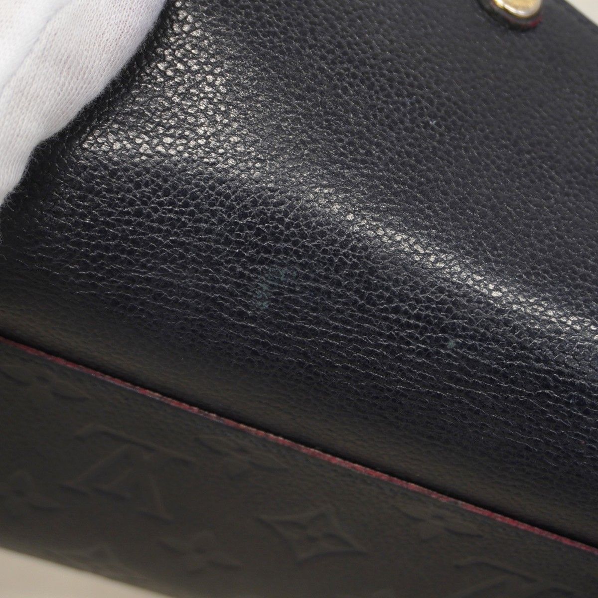 Louis Vuitton Wallet Monogram Empreinte Portefeuille Sarah Marine — view 9
