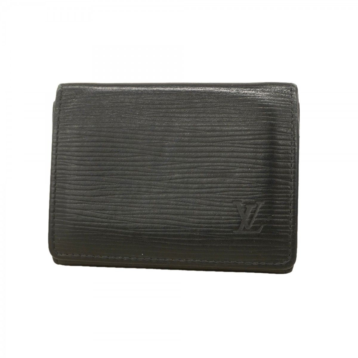 Louis Vuitton Business Card Holder Epi Envelop Noir