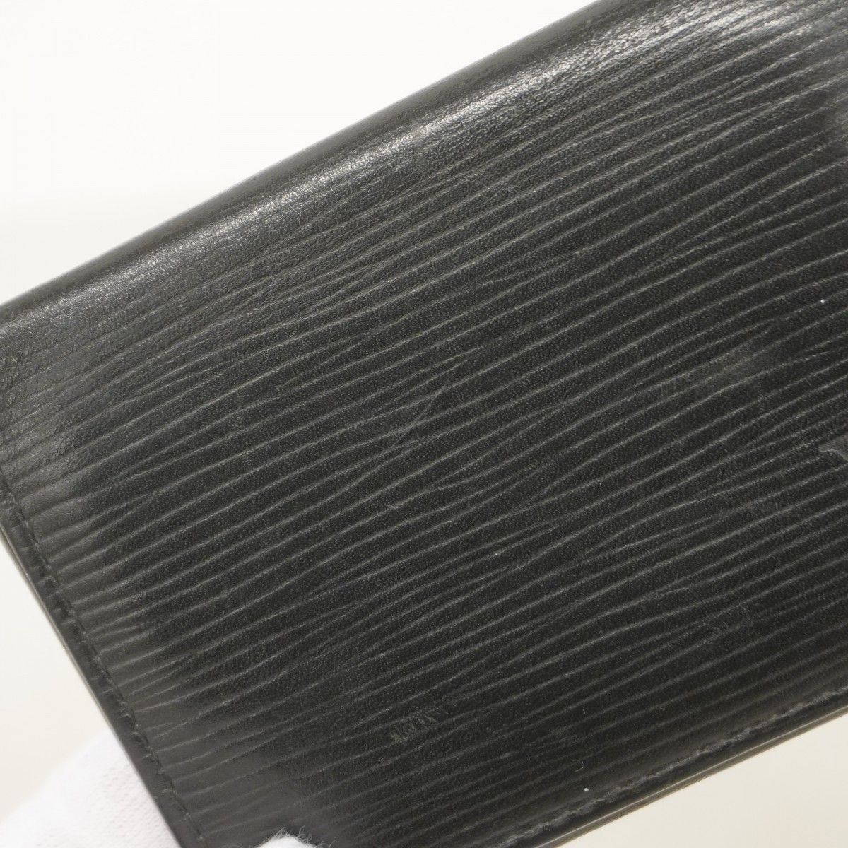 Louis Vuitton Business Card Holder Epi Envelop Noir — view 9