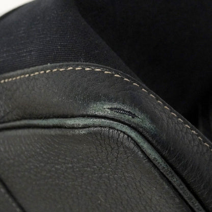 Hermes Tote Garden Party PM Toile Officier Black Silver — view 6