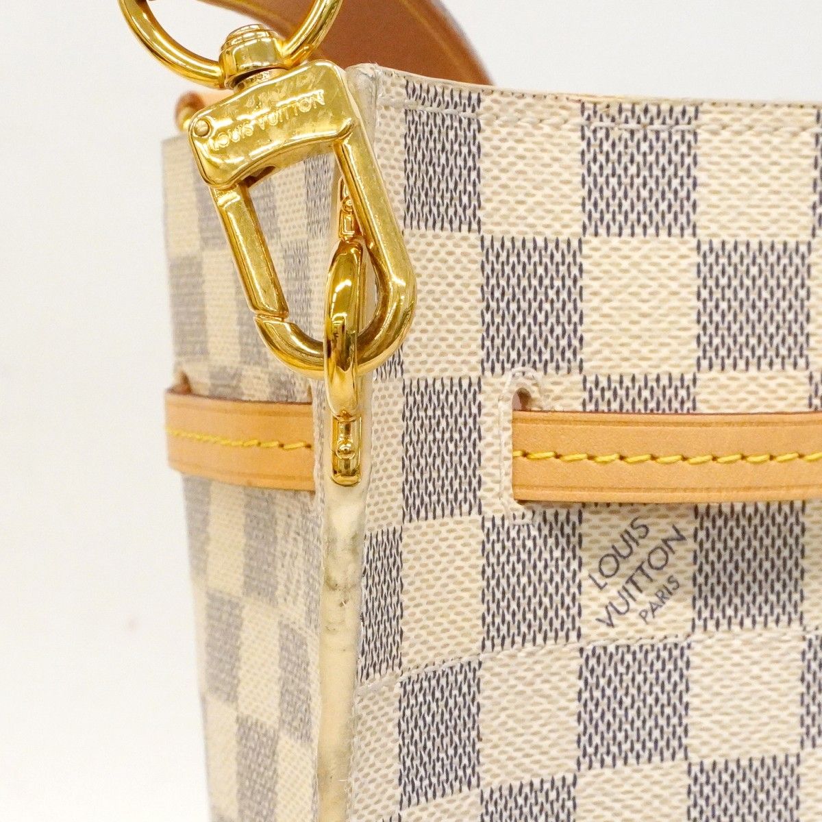 Louis Vuitton Handbag Damier Azur Girolatta White 2-Way — view 7