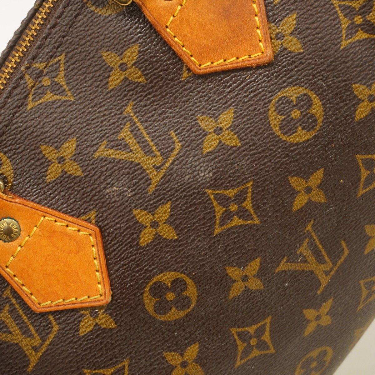 Louis Vuitton Handbag Monogram Speedy 25 Brown — view 9