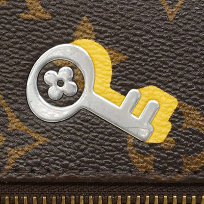 Louis Vuitton Handbag Monogram Love Lock Pochette Metis MM Brown 2-Way — view 9