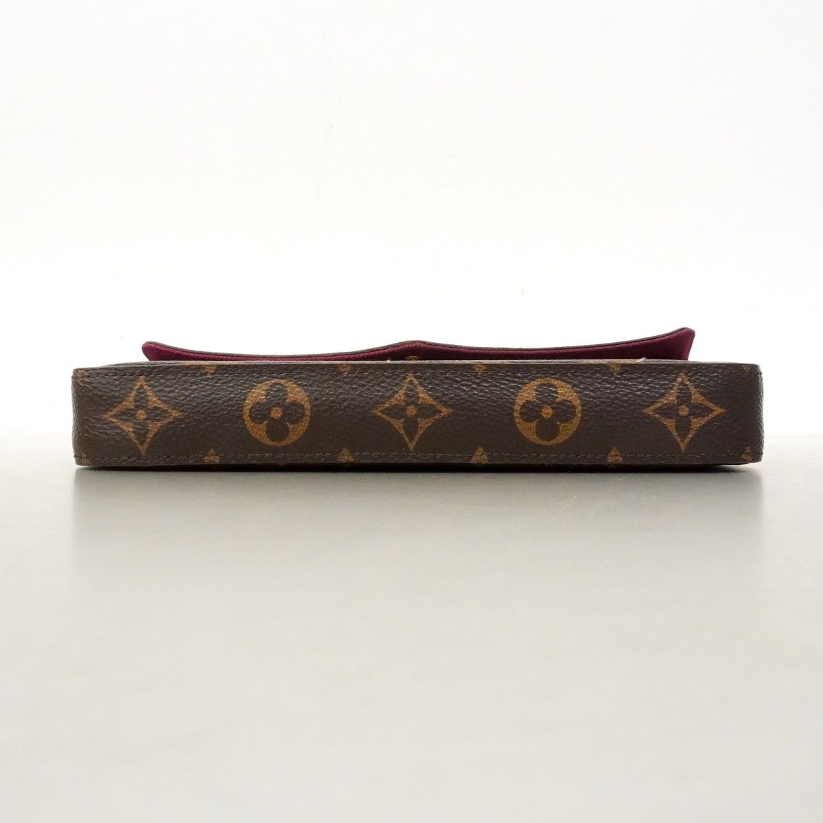 Louis Vuitton Shoulder Wallet Monogram Pochette Felicity Brown — view 3