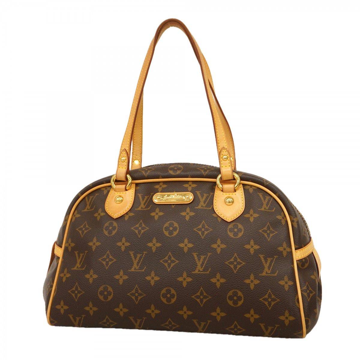 Louis Vuitton Handbag Monogram Montorgueil PM Brown