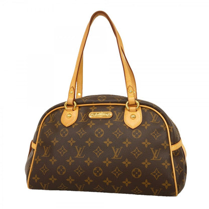 Louis Vuitton Handbag Monogram Montorgueil PM Brown