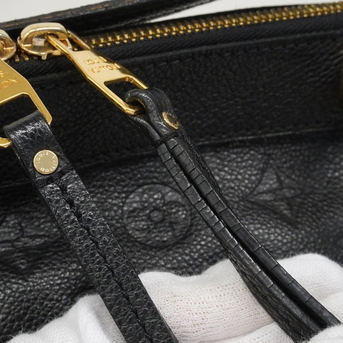 Louis Vuitton Handbag Monogram Empreinte Bastille MM Noir 2-Way — view 9