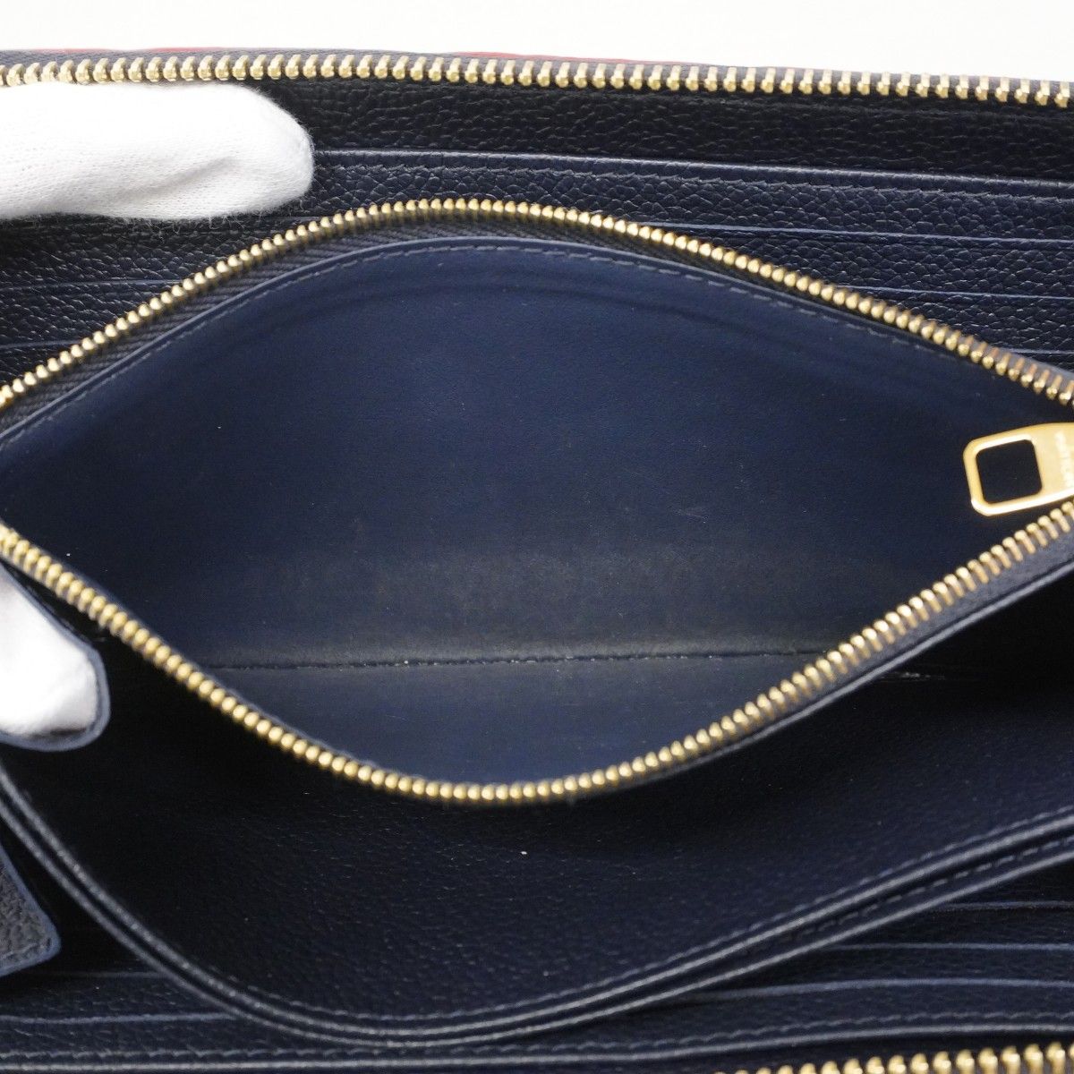 Louis Vuitton Wallet Monogram Empreinte Zippy Marie Nuit — view 9
