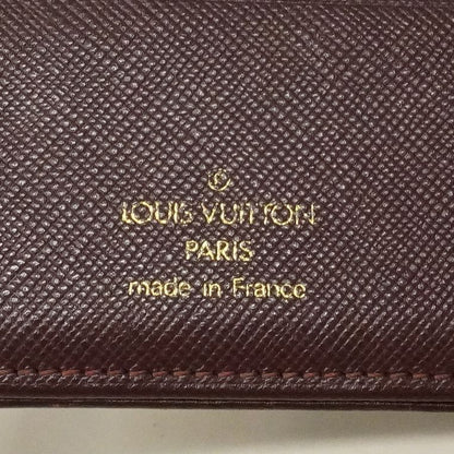 Louis Vuitton Trifold Wallet Monogram Mini Portobiert Cles Cerise — view 5