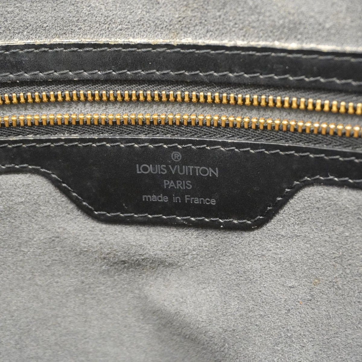 Louis Vuitton Shoulder Bag Epi Saint Jacques Shopping Noir — view 5