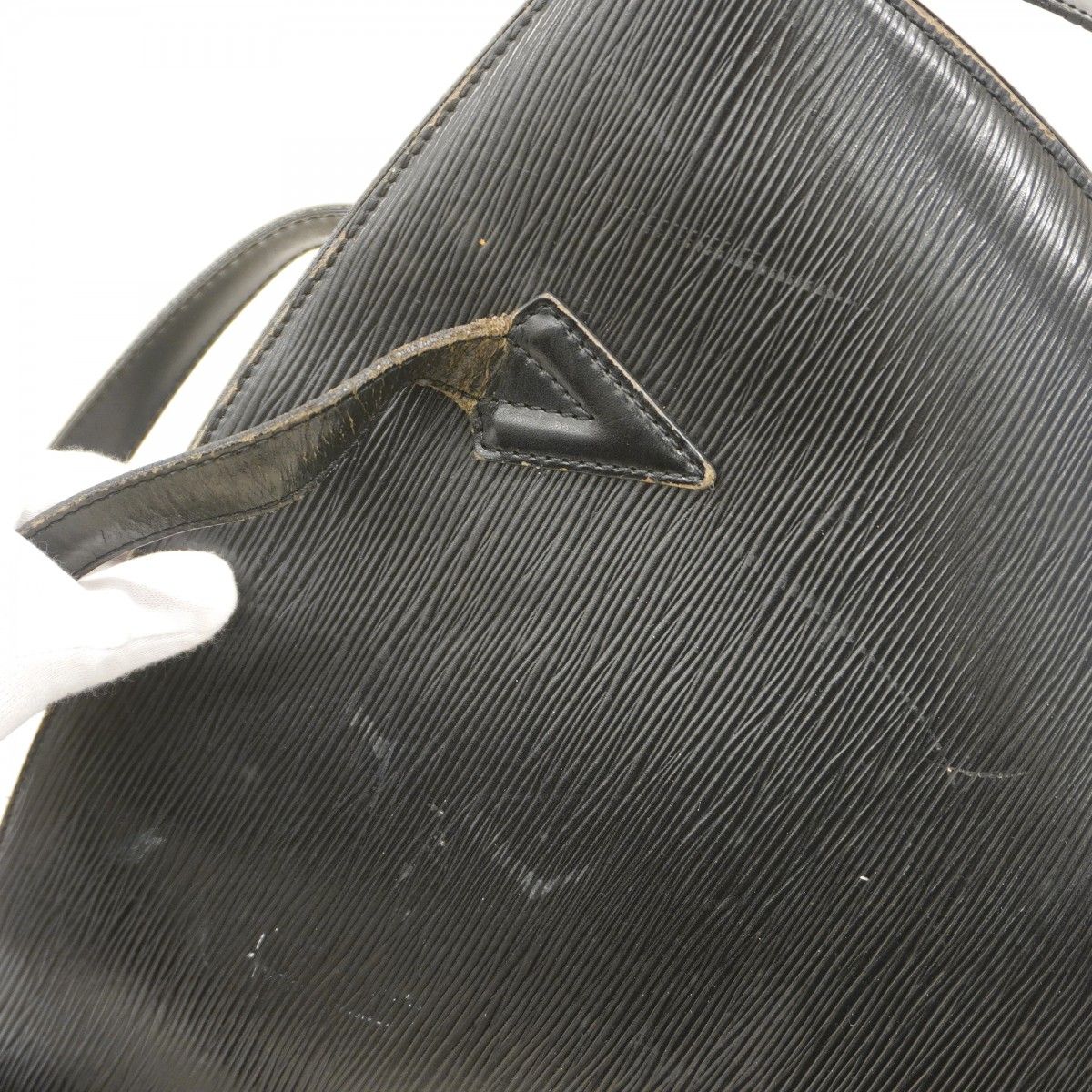 Louis Vuitton Shoulder Bag Epi Saint Jacques Shopping Noir — view 8