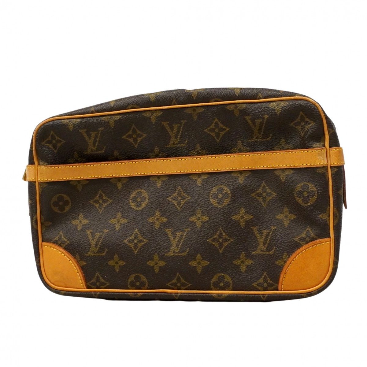 Louis Vuitton Clutch Monogram Compiegne 28 Brown