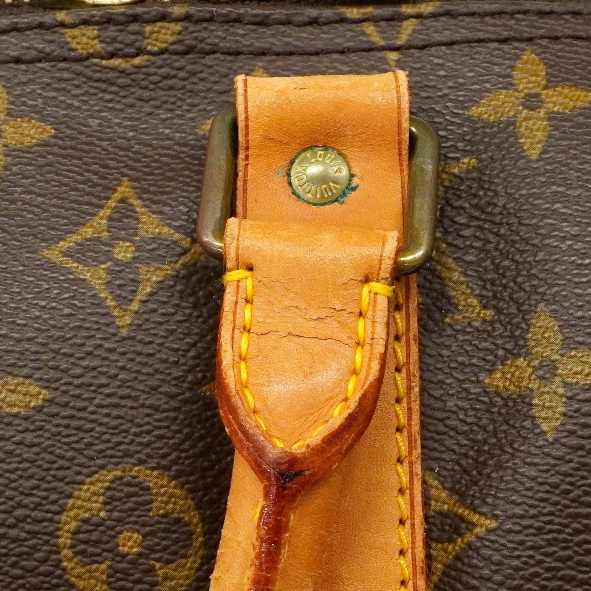 Louis Vuitton Boston Bag Monogram Keepall Bandouliere 55 Brown — view 7