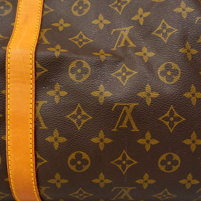 Louis Vuitton Boston Bag Monogram Keepall Bandouliere 55 Brown — view 9