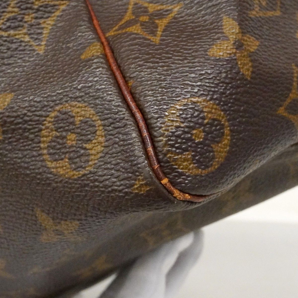 Louis Vuitton Handbag Monogram Speedy 35 Brown — view 8