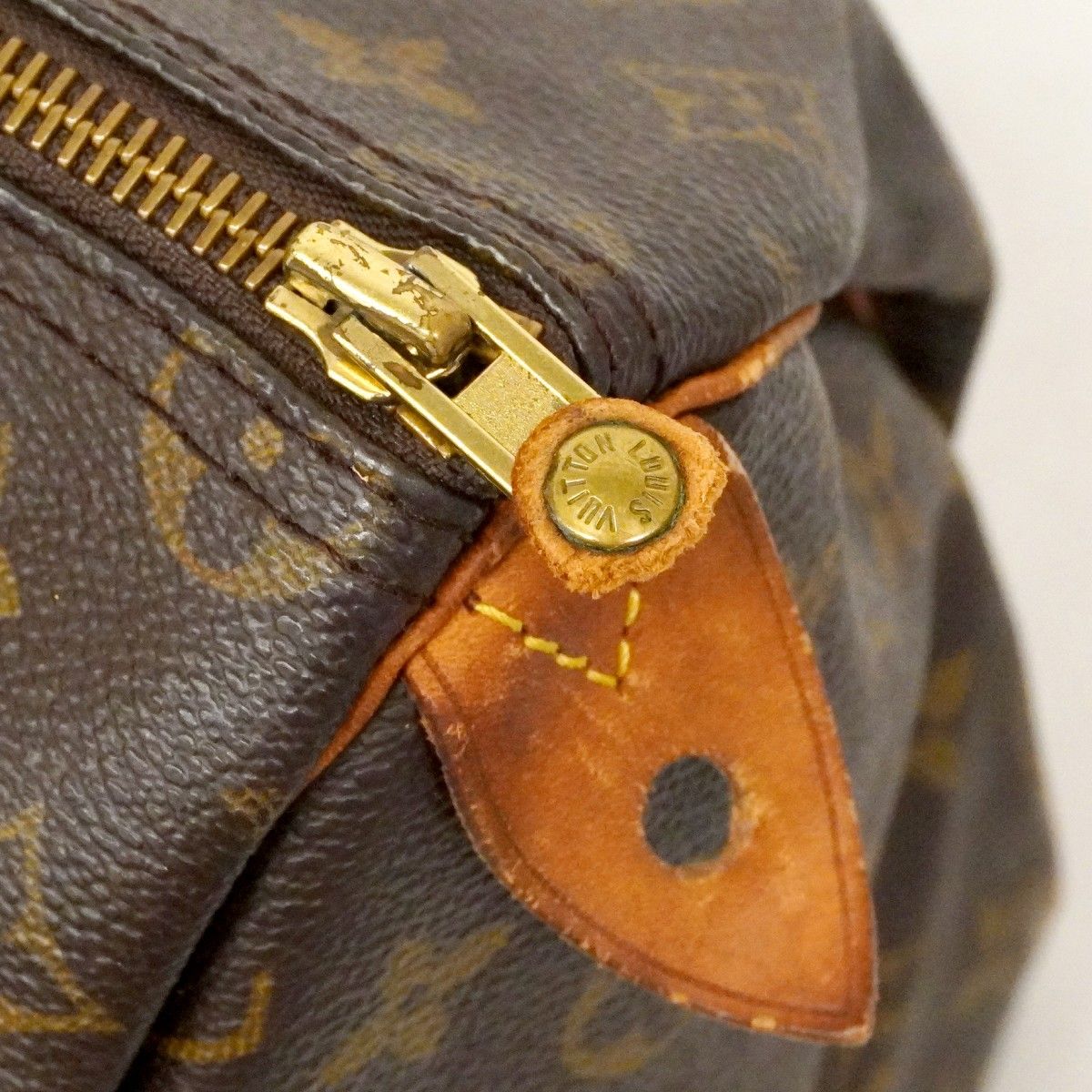 Louis Vuitton Handbag Monogram Speedy 35 Brown — view 6