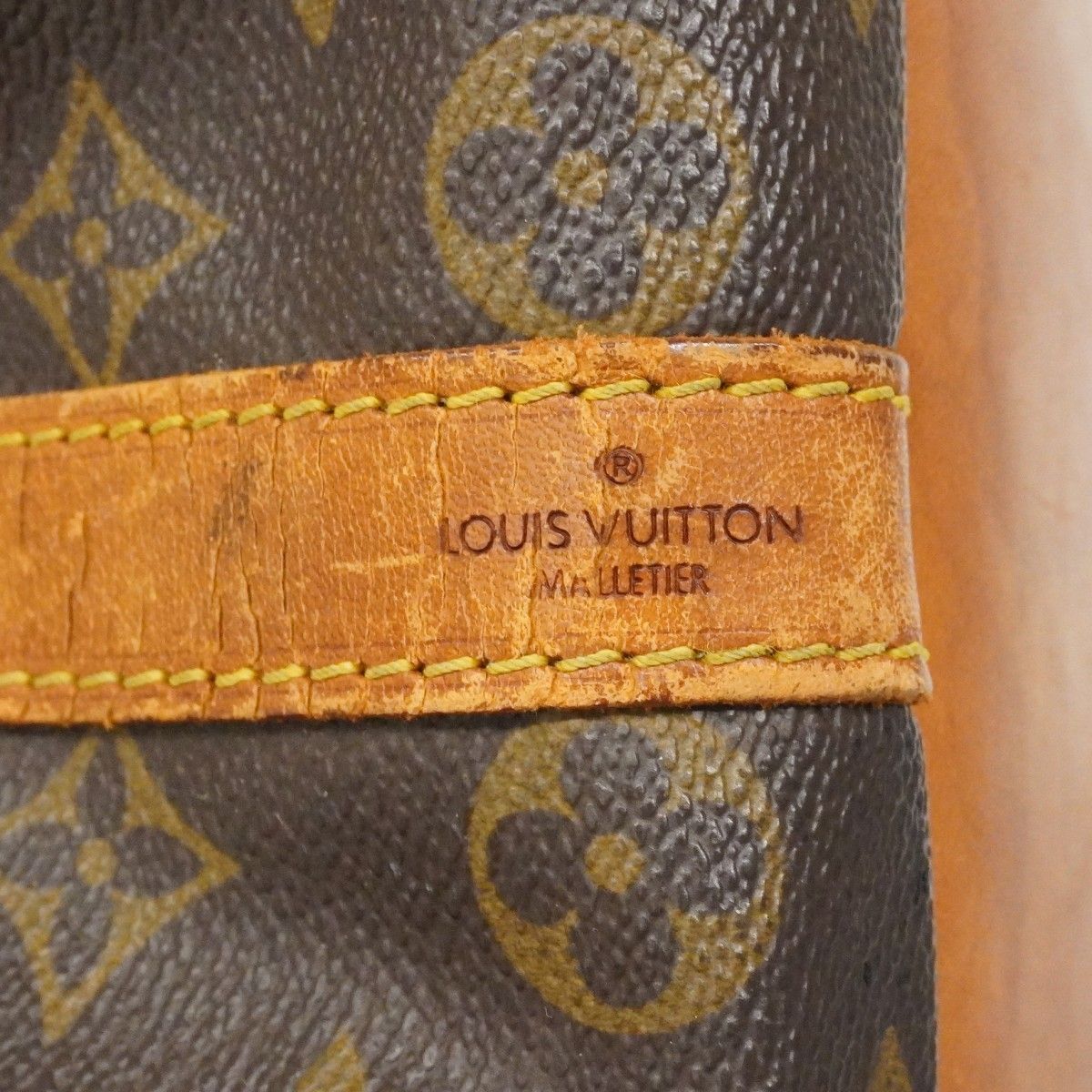 Louis Vuitton Shoulder Bag Monogram Petit Noe Brown — view 5