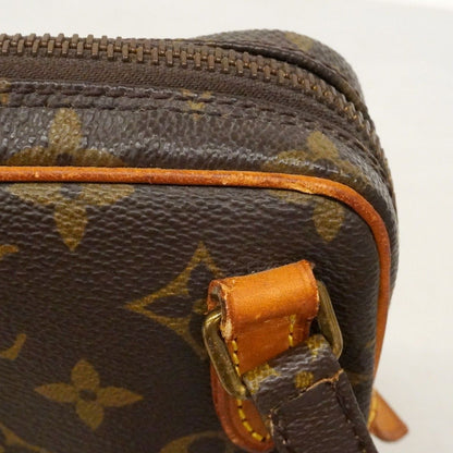 Louis Vuitton Shoulder Bag Monogram Pochette Ma Roulis Bandouliere Brown — view 8