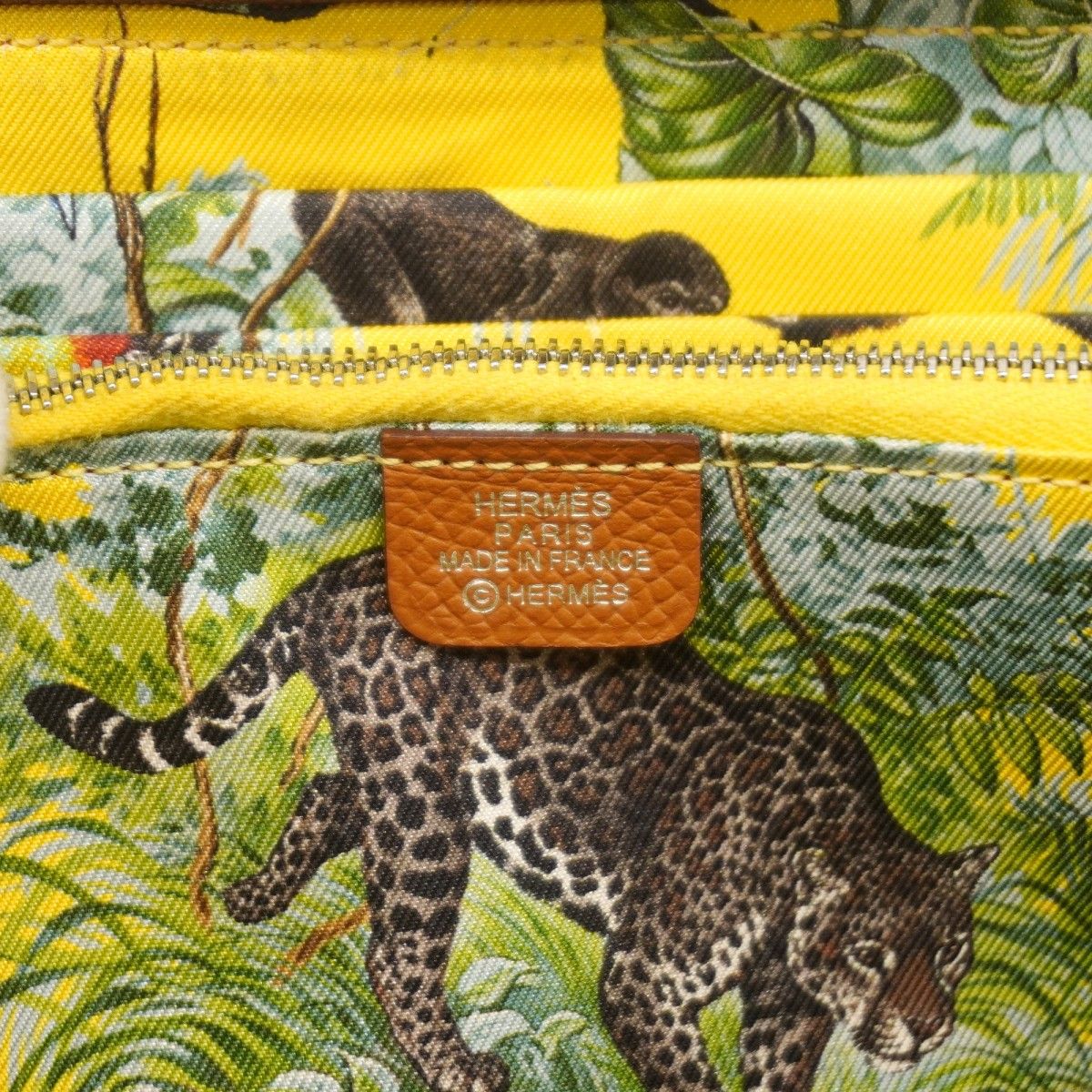 Hermes Wallet Azap Long Silk in Veau Gold Silver — view 5