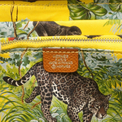 Hermes Wallet Azap Long Silk in Veau Gold Silver — view 5