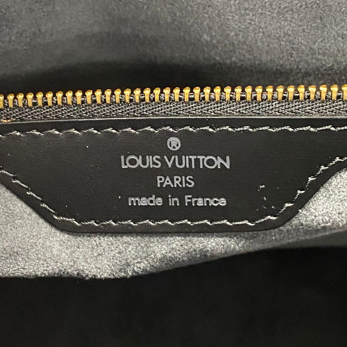 Louis Vuitton Shoulder Bag Epi Saint Jacques Shopping Noir — view 5