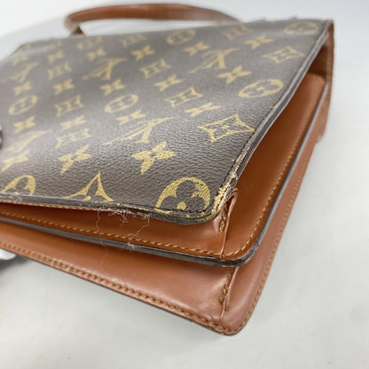 Louis Vuitton Handbag Monogram Concorde Brown — view 6