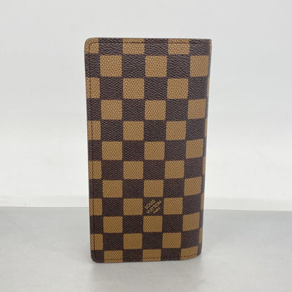 Louis Vuitton Wallet Damier Friendship Portefeuille Brazza Ebene — view 9