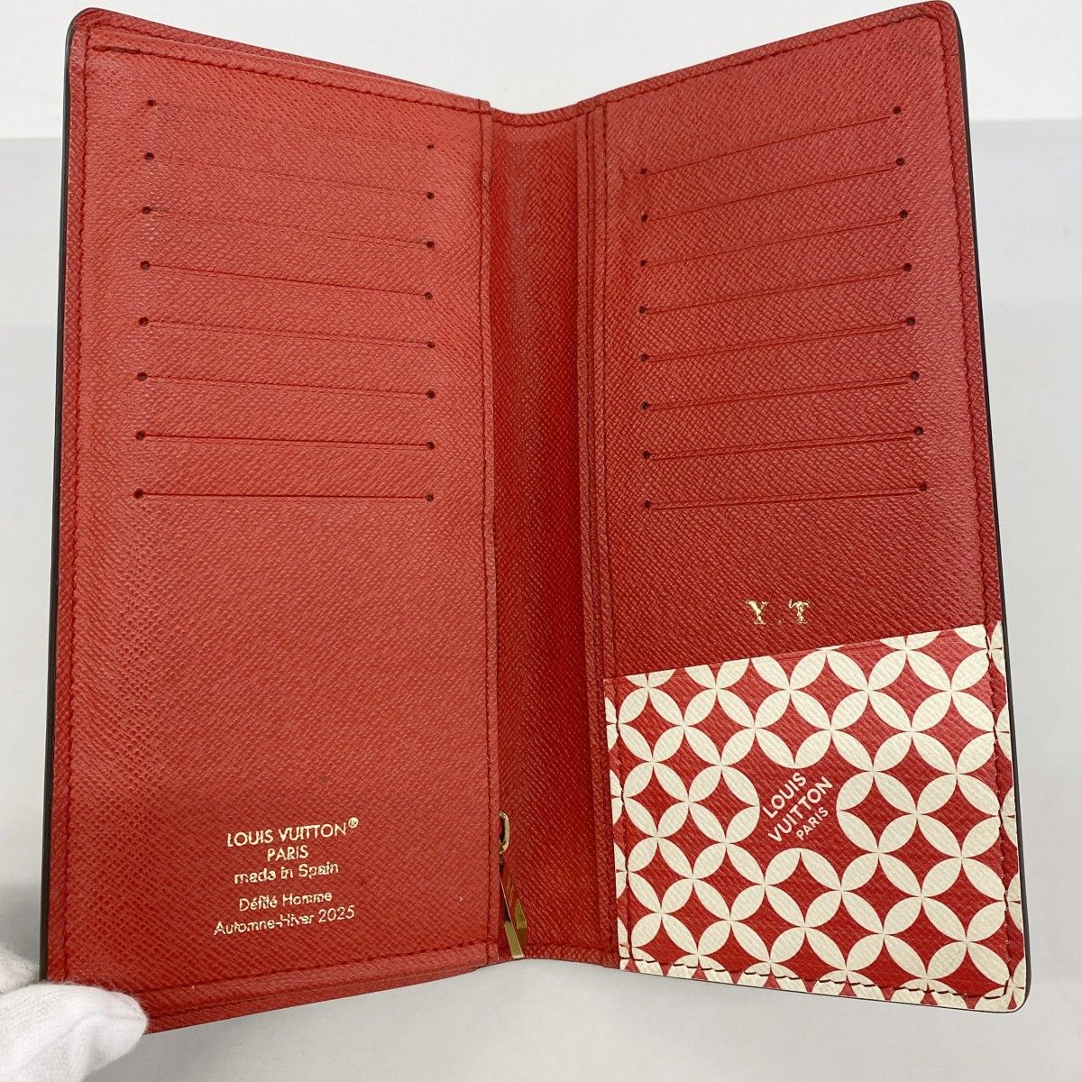 Louis Vuitton Wallet Damier Friendship Portefeuille Brazza Ebene — view 3